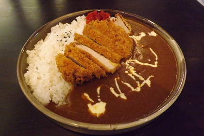 囲場木のとんかつカレー