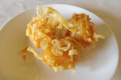 「中國厨房」の龍鬚墨魚球