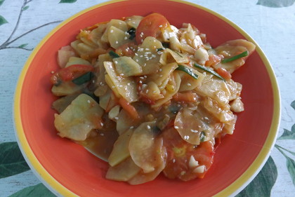 番茄土豆片（ジャガイモのトマト炒め）