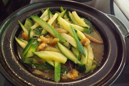 「揚子江」の粉絲蝦米翠肉瓜