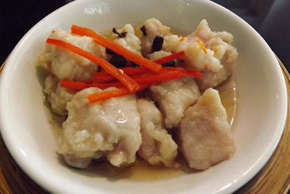 「揚子江」の豆豉蒸排骨