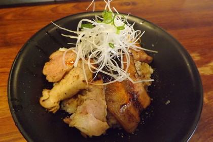 「三昧ラーメン」のチャーシュー丼