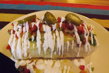 「El Diablo's Burritos」のブリートス