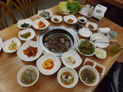 バンコクの骨付きカルビ