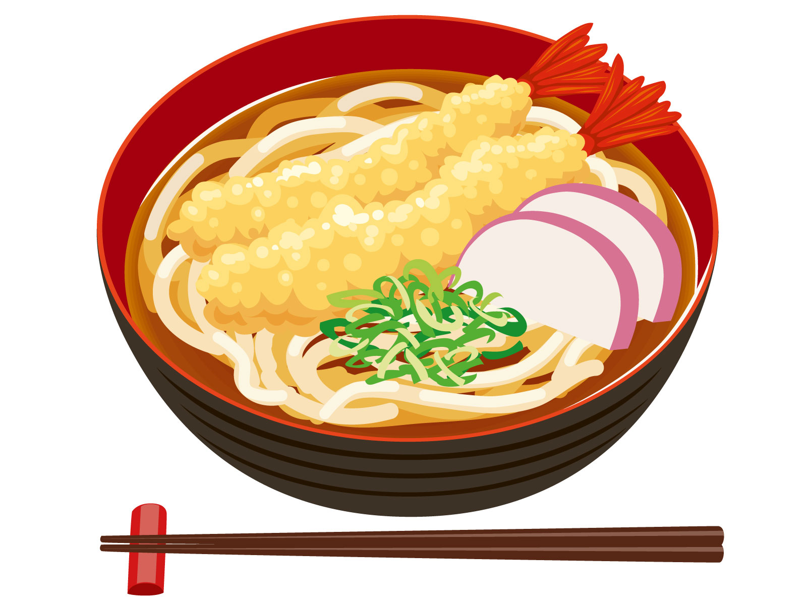 天ぷらうどん