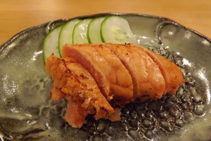 焼鳥イヤンワのあぶり明太子