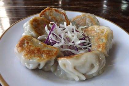 中国料理店の鍋貼（阿華麵店）