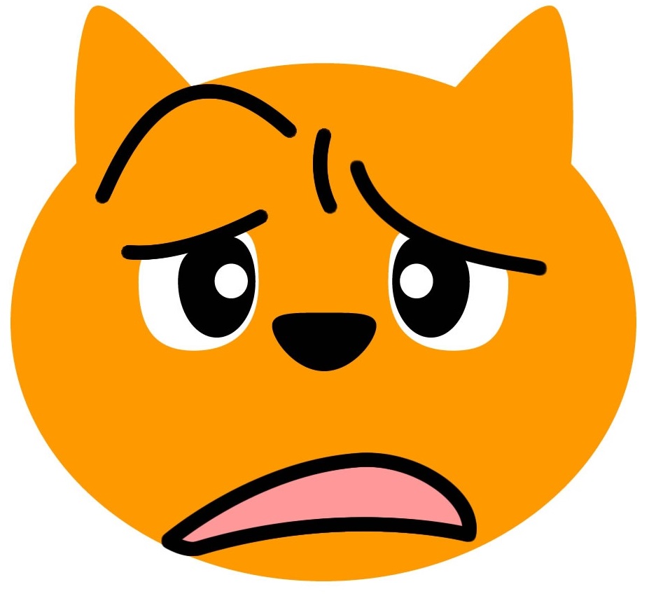 しかめっ面